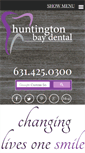 Mobile Screenshot of huntingtonbaydental.com